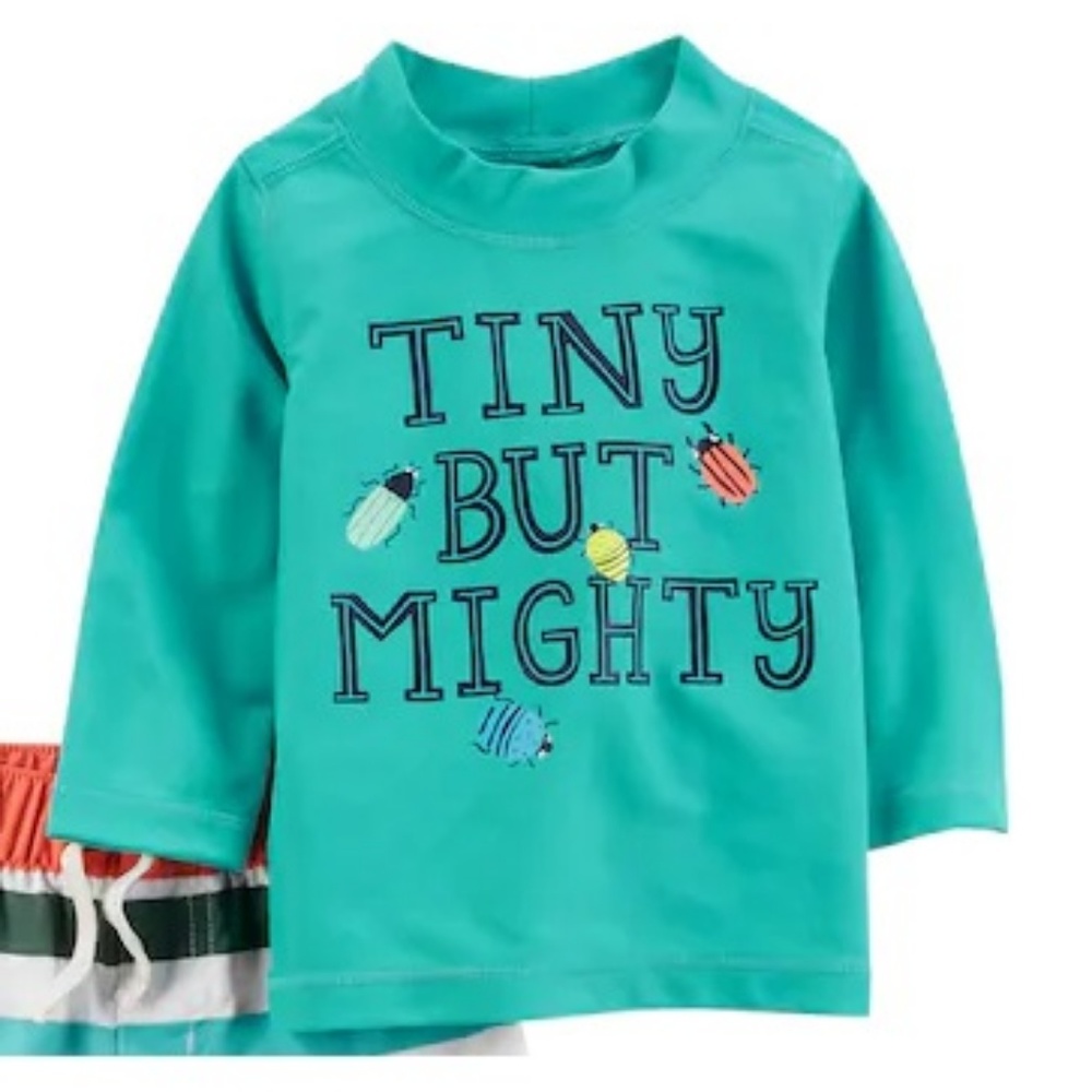 5 for $20! Tiny But Mighty rash guard